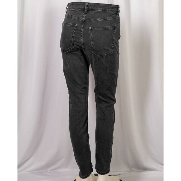 H&M Skinny High rise black Jeans size 8 - Picture 4 of 5